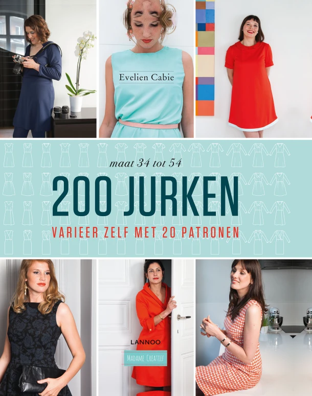 200 jurken – Evelien Cabie – boek cover