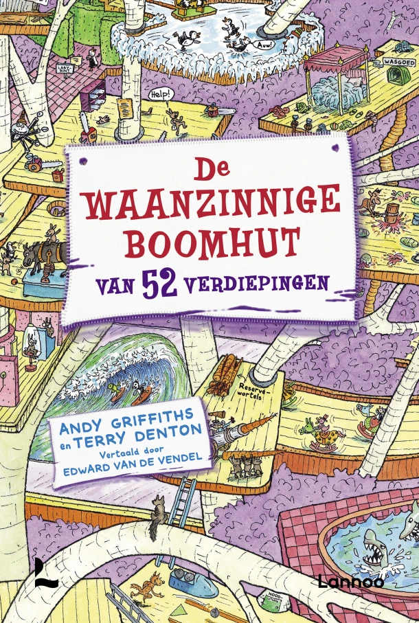 De waanzinnige boomhut van 52 verdiepingen – Andy Griffiths – boek cover