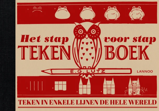 Het stap voor stap tekenboek – E.G. Lutz – boek cover