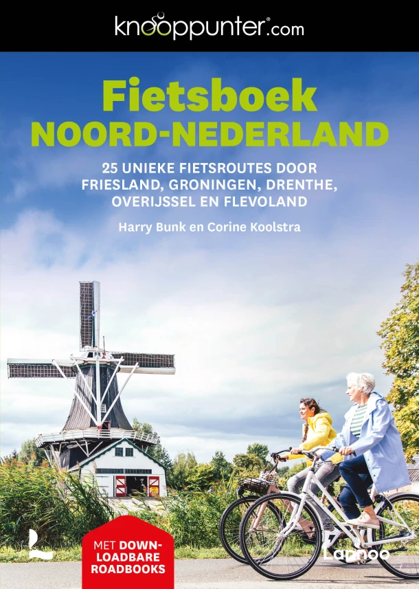 Fietsboek Noord-Nederland – Harry Bunk – boek cover