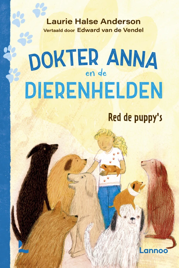 Red de puppy's – Laurie Halse Anderson – boek cover
