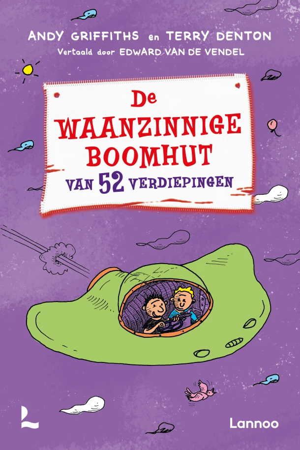 De waanzinnige boomhut van 52 verdiepingen – Andy Griffiths – boek cover