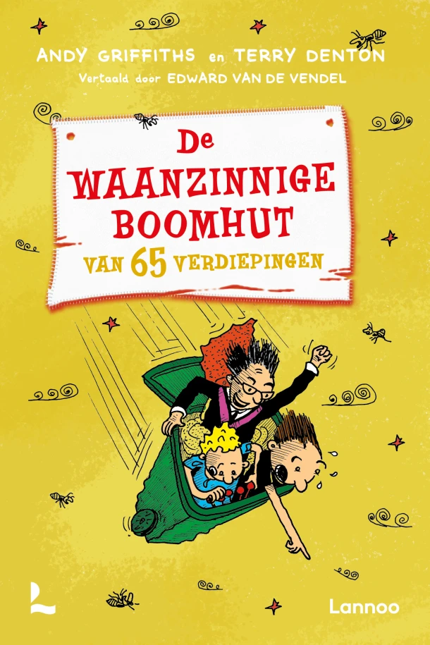De waanzinnige boomhut van 65 verdiepingen – Andy Griffiths – boek cover