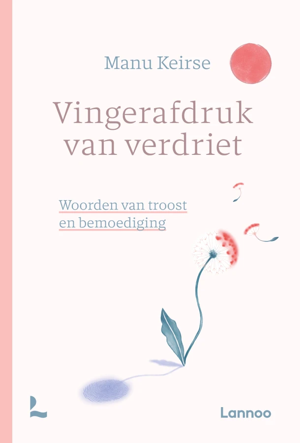 Vingerafdruk van verdriet – Manu Keirse – boek cover