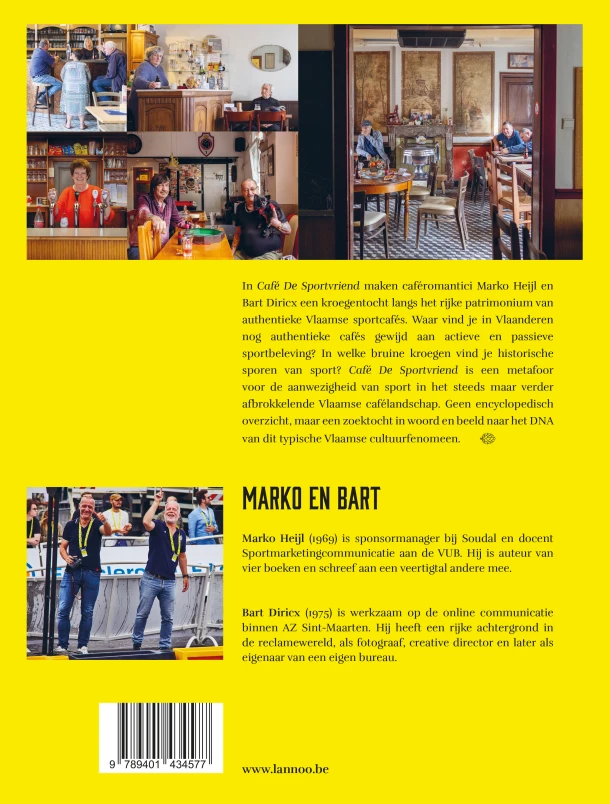 Café De Sportvriend – Bart Diricx – boek cover