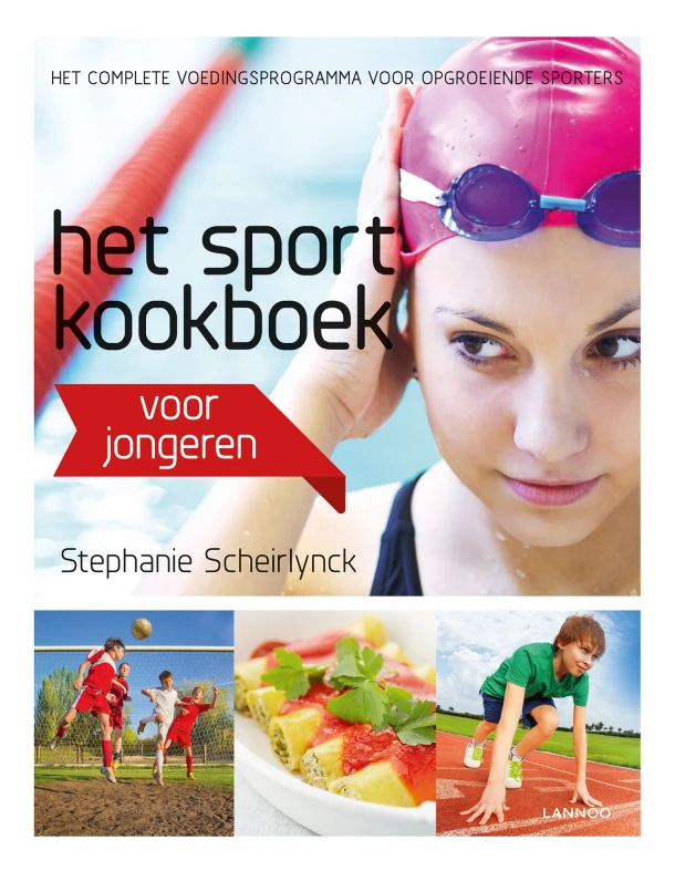 Het sportkookboek voor jongeren – Stephanie Scheirlynck – boek cover