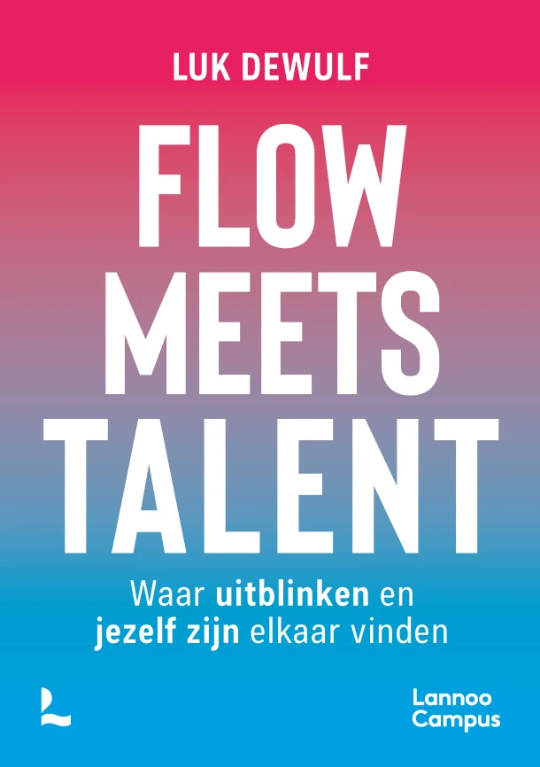 Flow meets talent – Luk Dewulf – boek cover