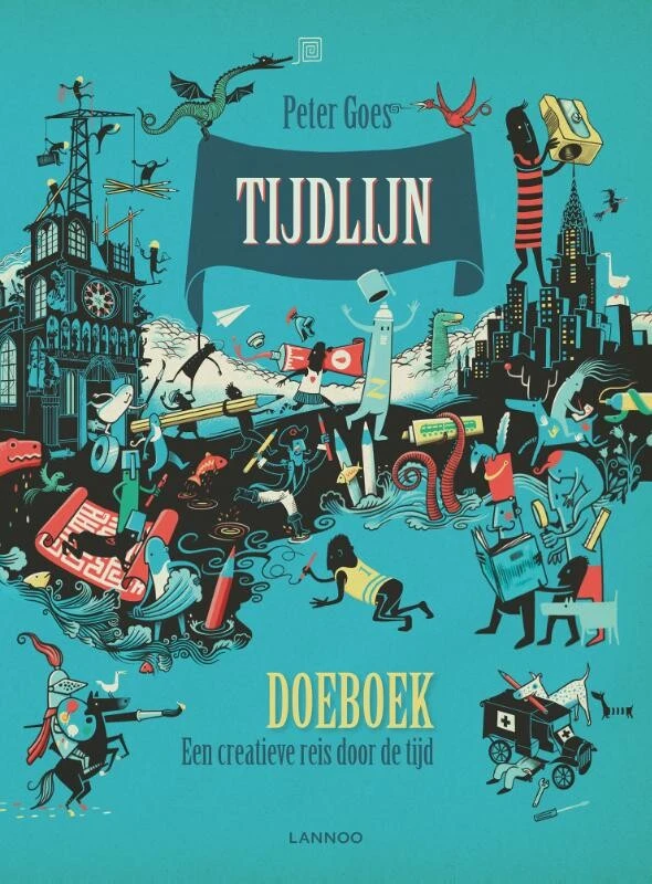 Tijdlijn doeboek – Peter Goes – boek cover