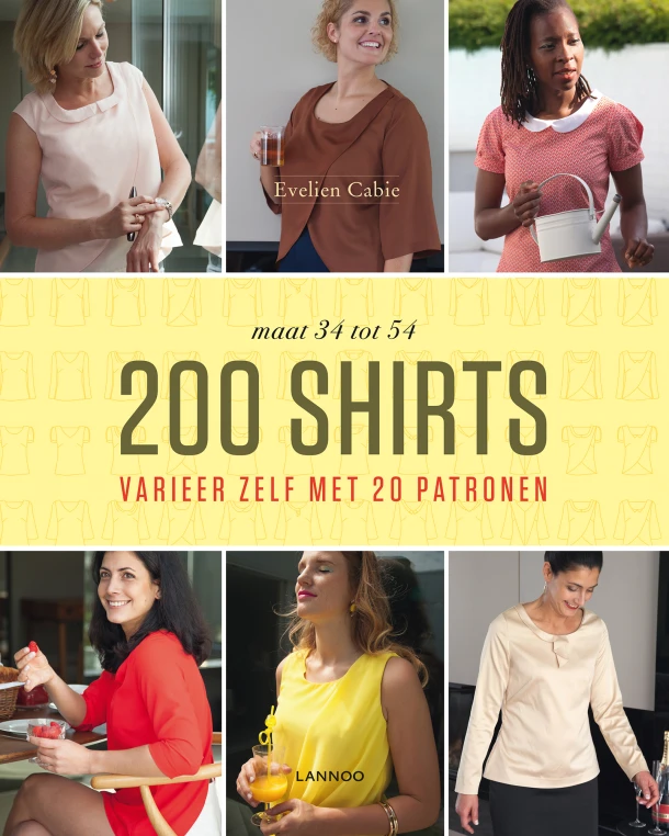 200 shirts – Evelien Cabie – boek cover