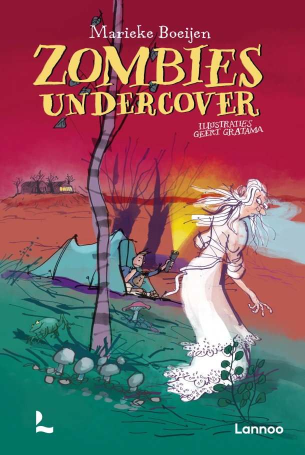Zombies undercover – Marieke Boeijen – boek cover