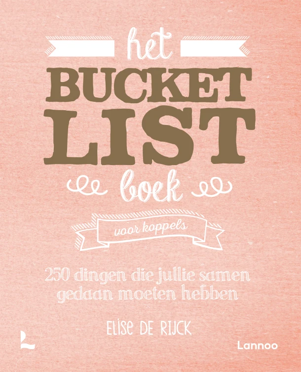 Het Bucketlist boek voor koppels – Elise De Rijck – boek cover