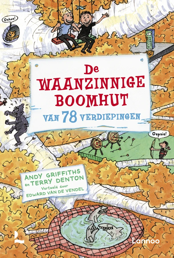 De waanzinnige boomhut van 78 verdiepingen – Andy Griffiths – boek cover