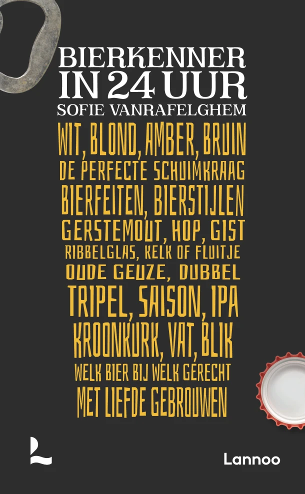 Bierkenner in 24 uur – Sofie Vanrafelghem – boek cover