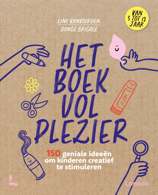 Het boek vol plezier – Line Vanvoorden – boek cover