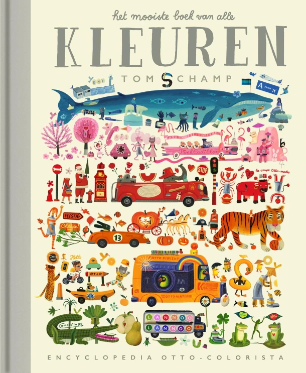 Het mooiste boek van alle kleuren – Tom Schamp – boek cover
