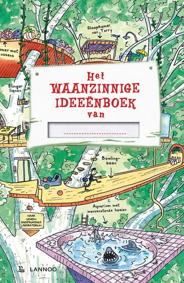 Het waanzinnige ideeënboek – Andy Griffiths – boek cover