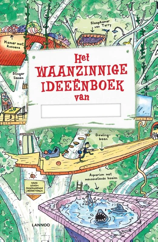Het waanzinnige ideeënboek – Andy Griffiths – boek cover