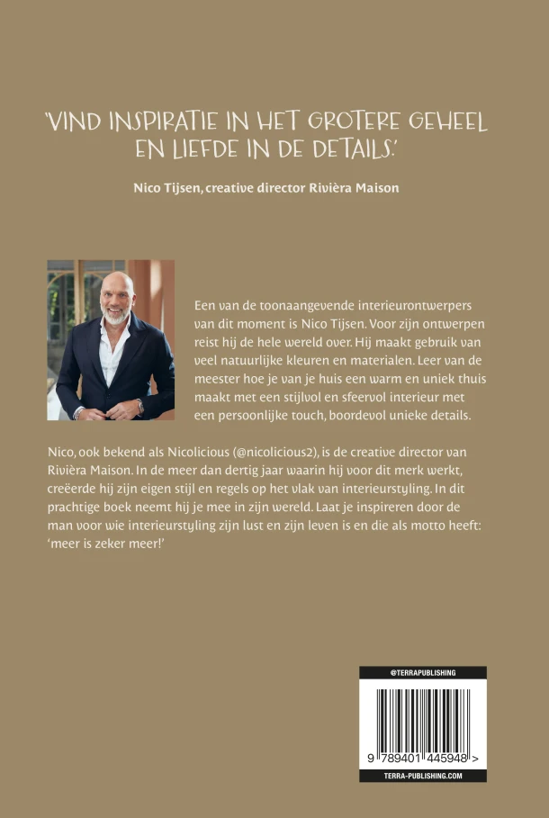 Styling Tips & Tricks van Nicolicious – Nico Tijsen – boek cover