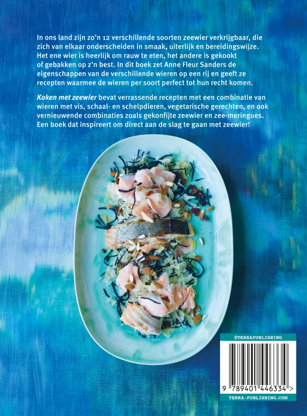 Koken met zeewier – Anne Fleur Sanders – boek cover