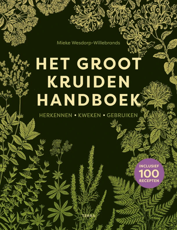 Het groot kruidenhandboek – Mieke Wesdorp-Willebrands – boek cover