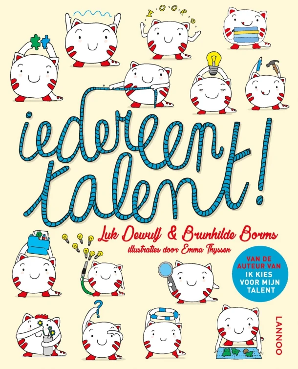 Iedereen talent! – Luk Dewulf – boek cover