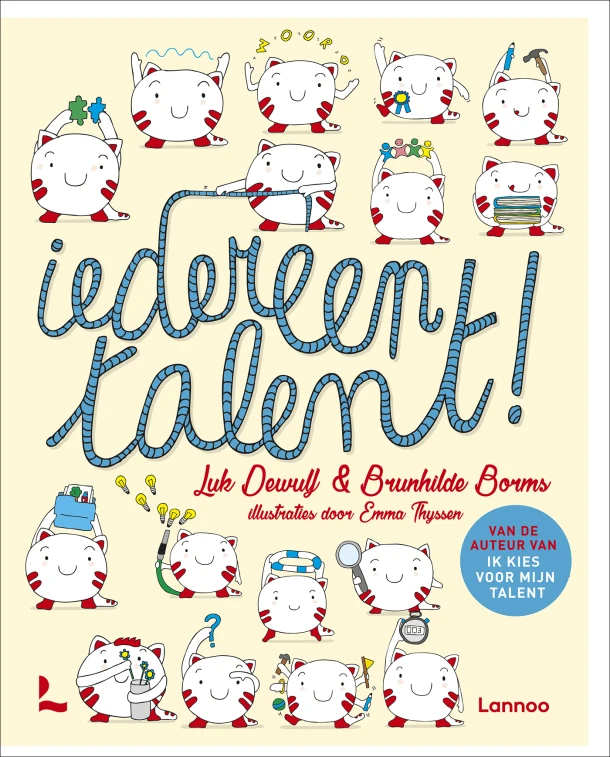 Iedereen talent! – Luk Dewulf – boek cover