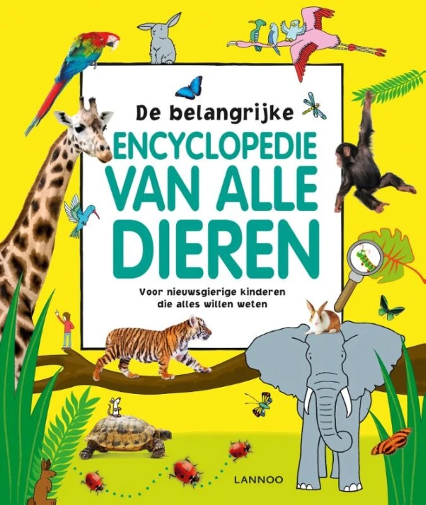 De belangrijke encyclopedie van alle dieren – boek cover