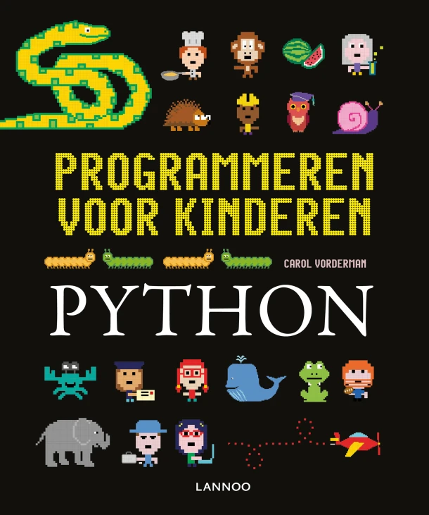 Programmeren voor kinderen - Python – Carol Vorderman – boek cover