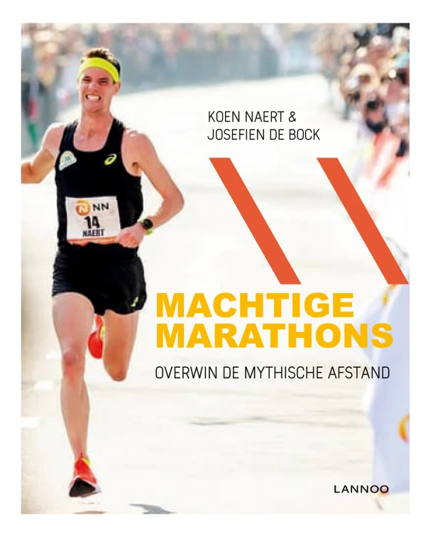 Machtige marathons – Koen Naert – boek cover