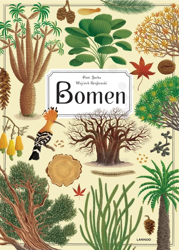 Het grote bomenboek – Piotr Socha – boek cover