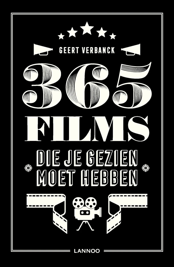 365 films die je gezien moet hebben – Geert Verbanck – boek cover