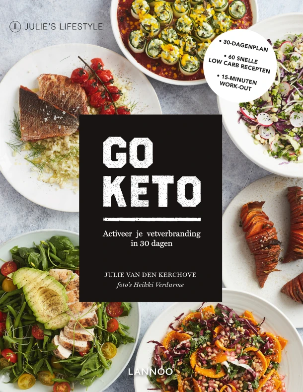 Go Keto – Julie Van den Kerchove – boek cover