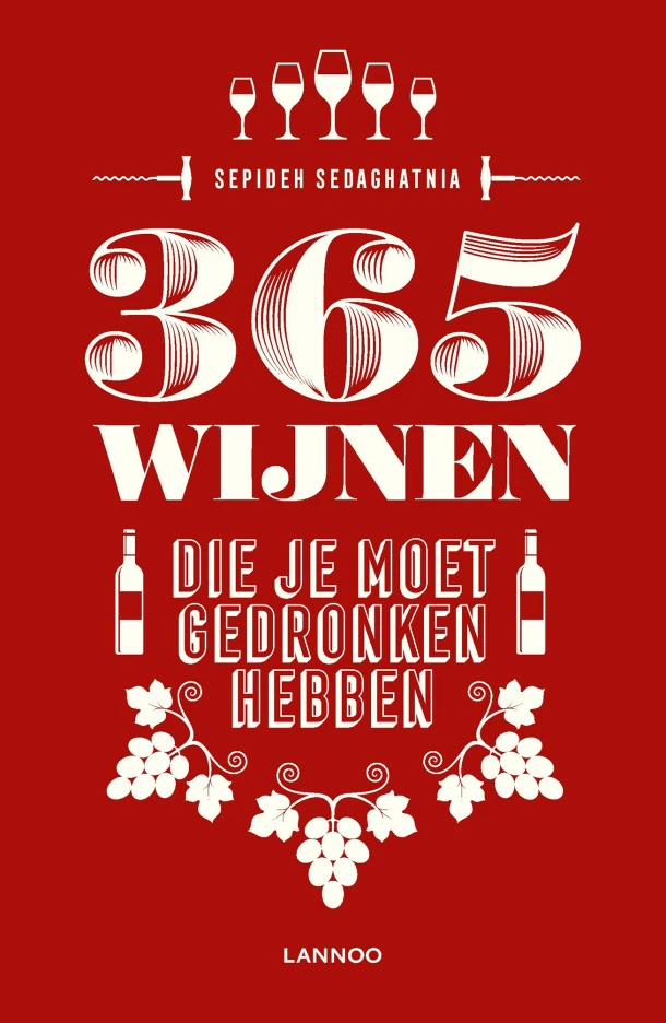 365 wijnen die je geproefd moet hebben – Luc Hoornaert – boek cover