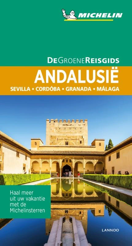 De Groene Reisgids - Andalusië – Michelin – boek cover