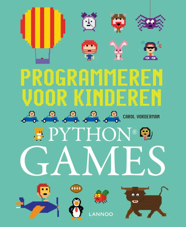 Python Games – Carol Vorderman – boek cover
