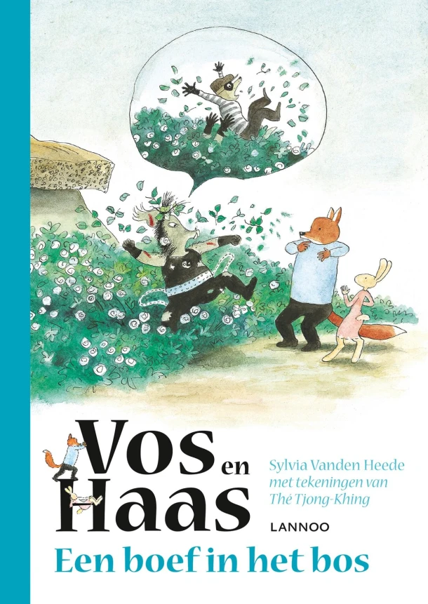 Vos en Haas - Een boef in het bos – Sylvia Vanden Heede – boek cover