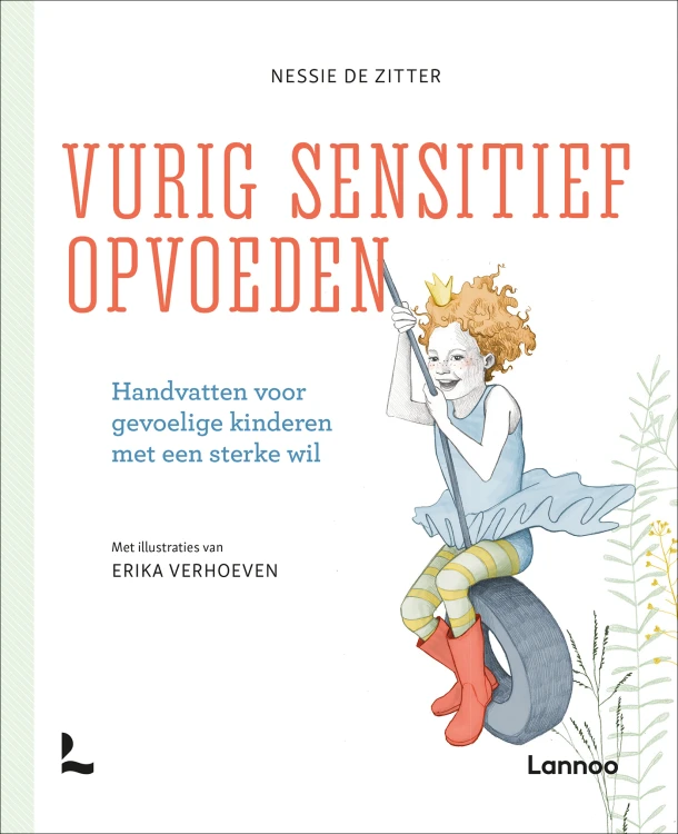 Vurig sensitief opvoeden – Nessie De Zitter – boek cover