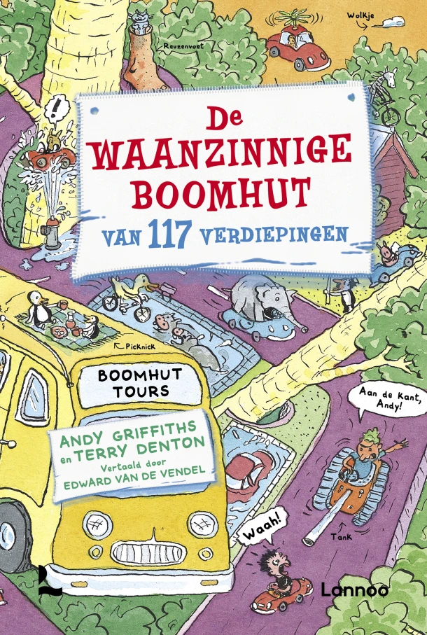De waanzinnige boomhut van 117 verdiepingen – Andy Griffiths – boek cover