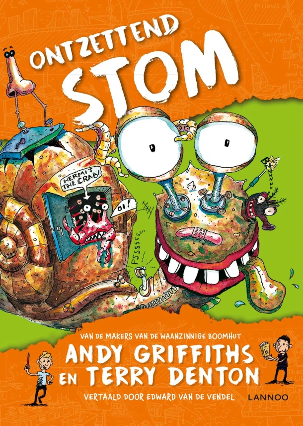 Ontzettend stom – Andy Griffiths – boek cover
