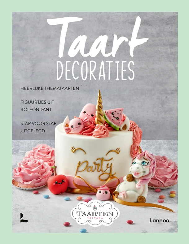 Taartdecoraties – Tatyana Van Huffel – boek cover