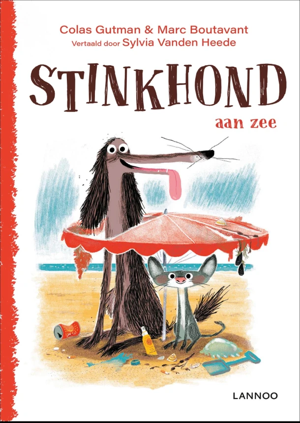 Stinkhond aan het strand – Colas Gutman – boek cover