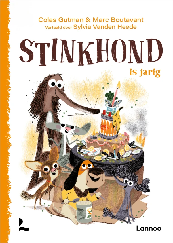Stinkhond is jarig – Colas Gutman – boek cover
