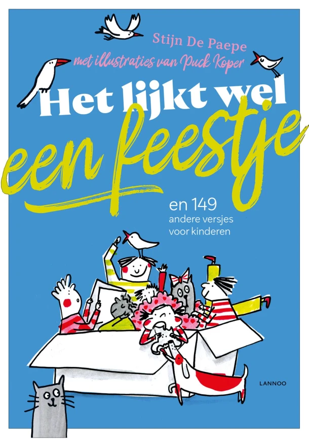 Het lijkt wel een feestje – Stijn De Paepe – boek cover