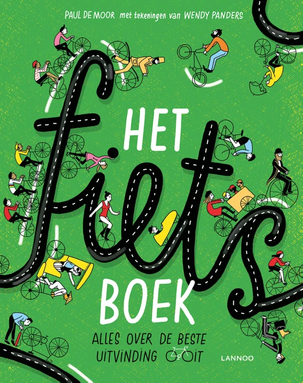 Het fietsboek – Paul de Moor – boek cover