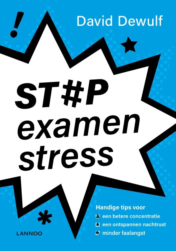 Stop examenstress – David Dewulf – boek cover