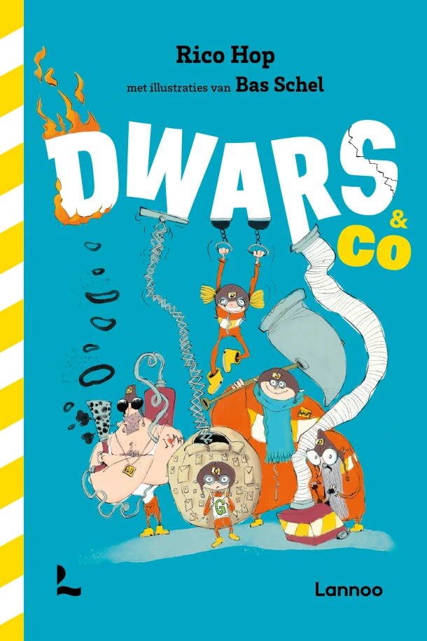 Dwars & Co – Rico Hop – boek cover