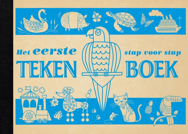 Het eerste stap voor stap tekenboek