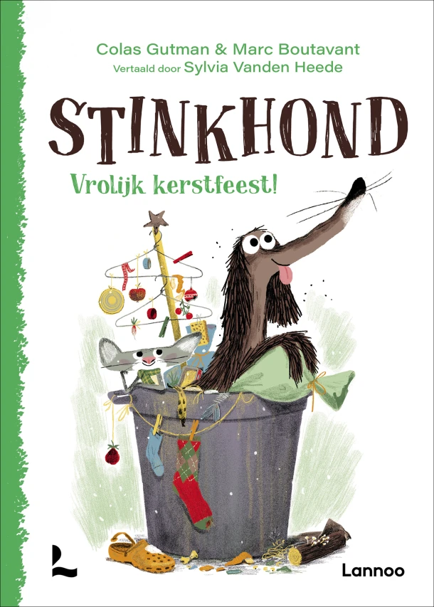 Stinkhond - Vrolijk Kerstfeest! – Colas Gutman – boek cover