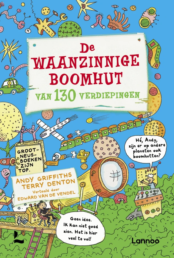 De waanzinnige boomhut van 130 verdiepingen – Andy Griffiths – boek cover