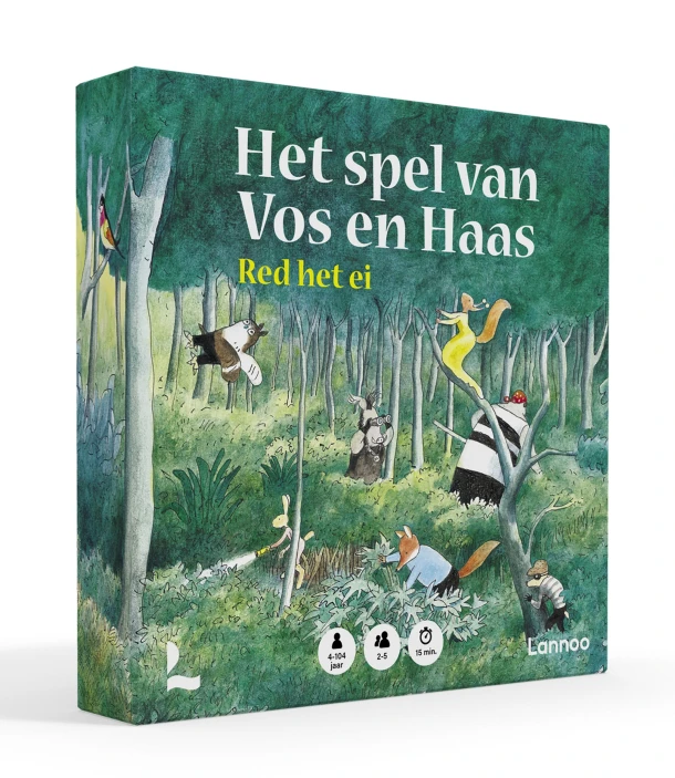 Het spel van Vos en Haas - Red het ei